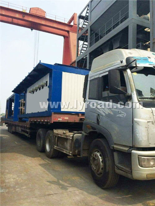 Transport LB1500 Asphalt Batch Plant to Aba